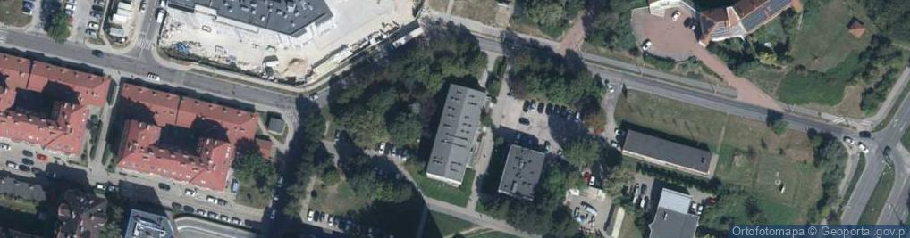 Zdjęcie satelitarne Małgorzata Kędracka Kargol Jutrzenka Niepubliczn Zespół Opieki Zdrowotn Praktyka Lekarza Rodzinnego