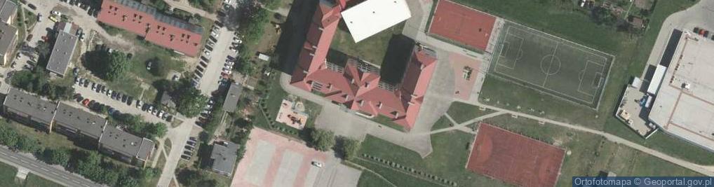 Zdjęcie satelitarne Małgorzata Kral Grupowa Praktyka Higienistek Szkolnych Szkol Med A Gwidzińsk M Kral B Lemke