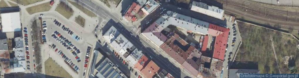 Zdjęcie satelitarne Małgorzata Kurpiel Firma Handlowo-Usługowa Galicja