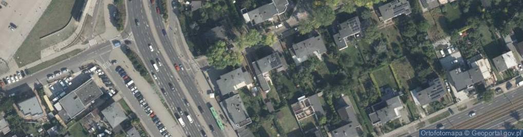 Zdjęcie satelitarne Małgorzata Michalska Biba Zakład Produkcyjno-Handlowy