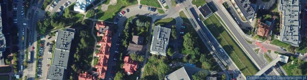 Zdjęcie satelitarne Malgorzata Ostrowska-Krępa Gabinet Neurologopedyczny