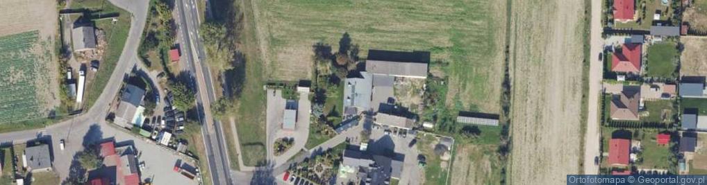 Zdjęcie satelitarne Małgorzata Sobańska Gościniec Sobańskich