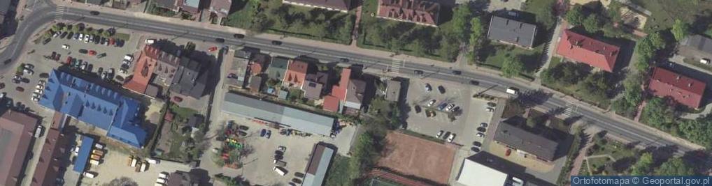 Zdjęcie satelitarne Małgorzata Woś - Działalność Gospodarcza