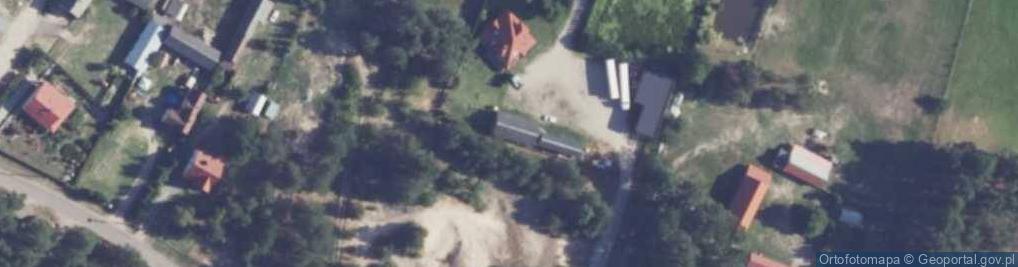 Zdjęcie satelitarne Małgorzata Żebrowska Przedsiębiorstwo Handlowo-Usługowe Szym-Kar