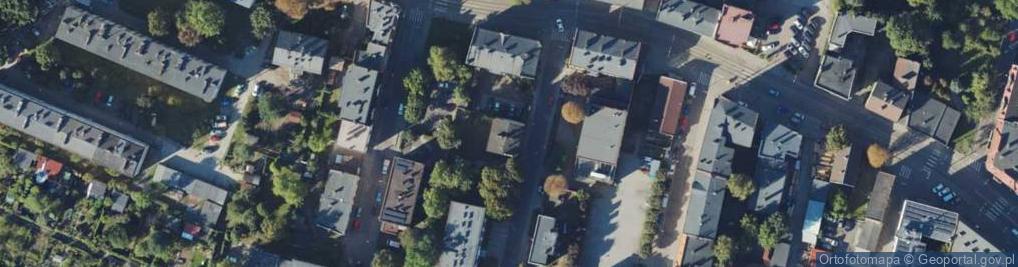 Zdjęcie satelitarne Malinka