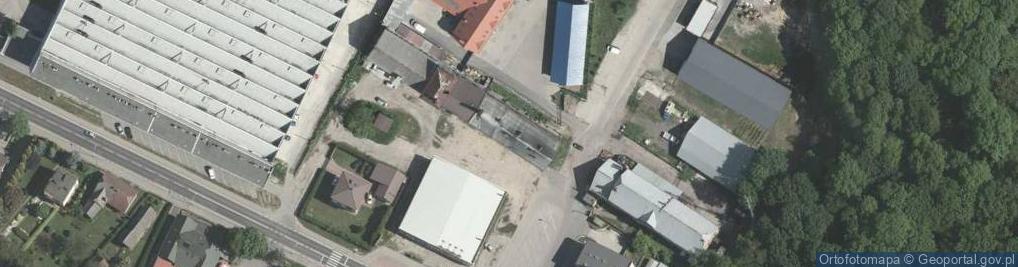 Zdjęcie satelitarne Małopolska Fabryka Okien