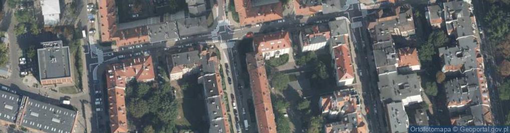 Zdjęcie satelitarne Maltby