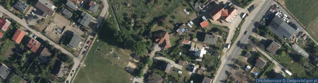 Zdjęcie satelitarne Maluszkowo