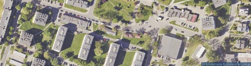 Zdjęcie satelitarne Mały Ogród Manowska Halina