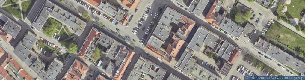 Zdjęcie satelitarne Mały Punkt Usług Biurowych Pinezka Teresa Mrózek