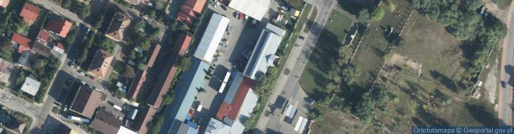 Zdjęcie satelitarne Mango Hurtownia Owoców i Warzyw Przytuła Mirosław Lech Piotr Kaczor