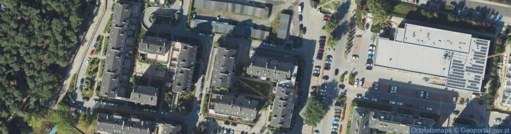 Zdjęcie satelitarne "Mania i Wspólnicy" Spółka J.