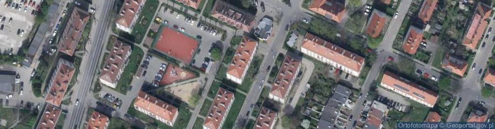 Zdjęcie satelitarne Maniak B., Oleśnica