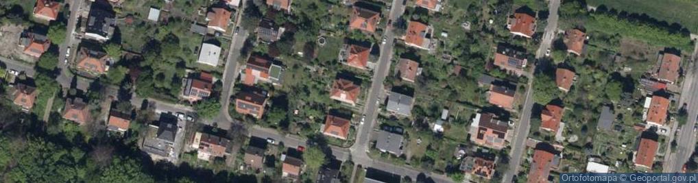 Zdjęcie satelitarne Mankowski M., Wrocław