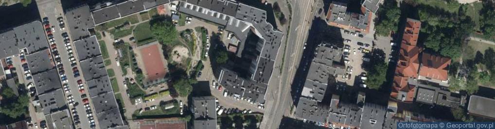 Zdjęcie satelitarne Manufaktura Kodu