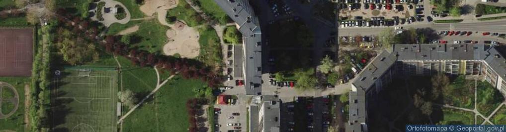 Zdjęcie satelitarne "Map-Gips" Wereszczyński Mariusz