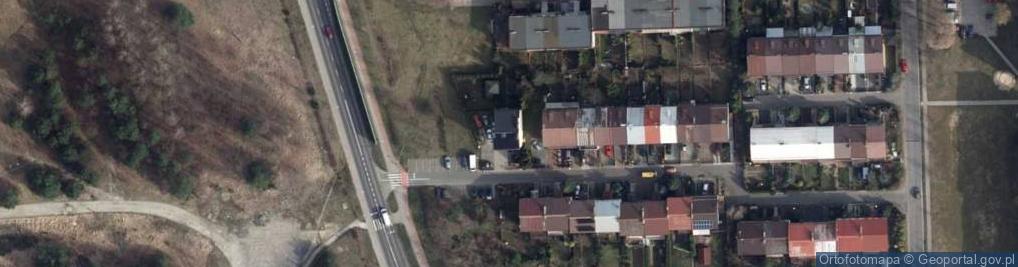 Zdjęcie satelitarne Mapoprojekt Firma Geodezyjna i Wielobranżowa Dżugajowie Józef Dżugaj Lidia Dżugaj Maksymilian Dżugaj