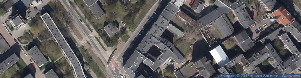 Zdjęcie satelitarne Marbud Dział Handlowo-Budowlany Art.Spożywczo-Przemysłowe Dariusz Bednarski