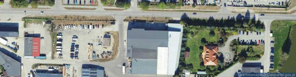 Zdjęcie satelitarne Marcin Jędrzejewski Tim-Dom Centrum Podłóg Marcin Jędrzejewski