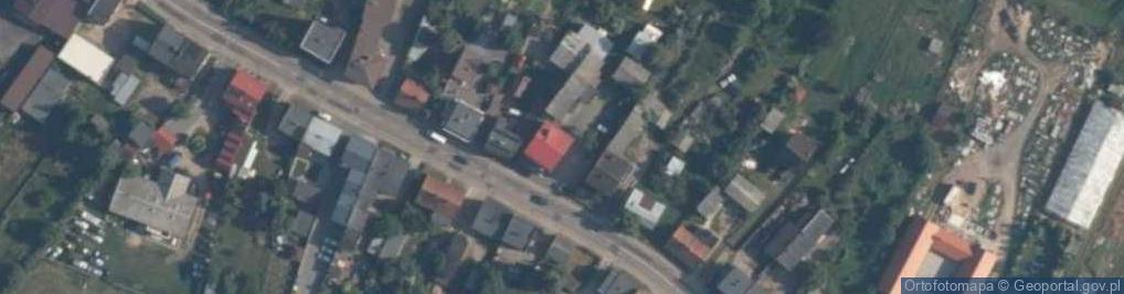 Zdjęcie satelitarne Marcin Krenski Ed-Mar Części Motoryzacyjne Marcin Krenski