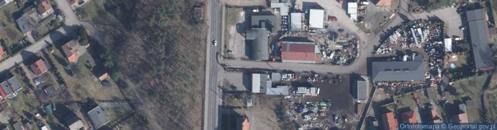 Zdjęcie satelitarne Marcin Kroczak Agrohandel