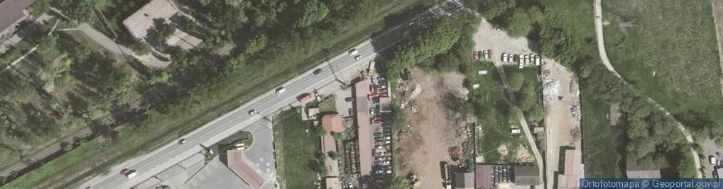 Zdjęcie satelitarne Marcin Łoboda Stacja Demontażu Super Auto-Złom