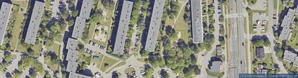 Zdjęcie satelitarne Marcin Mużelak Firma Handlowo Usługowa Klim-Art