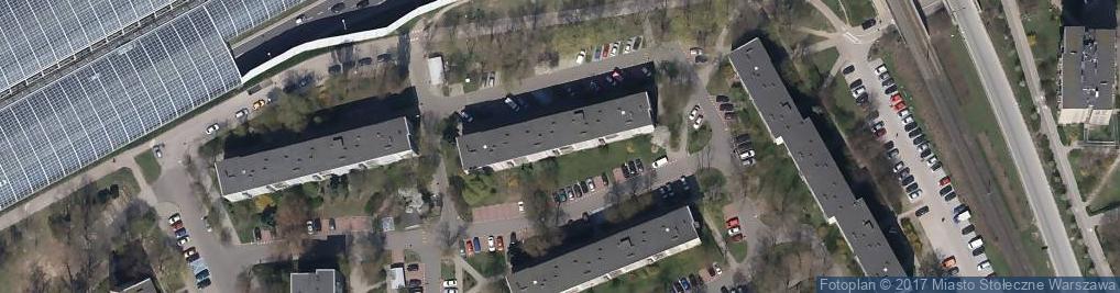 Zdjęcie satelitarne Marcin Ptaszyński MP Projekt Marcin Ptaszyński Animus - Wspólnik Spółki Cywilnej