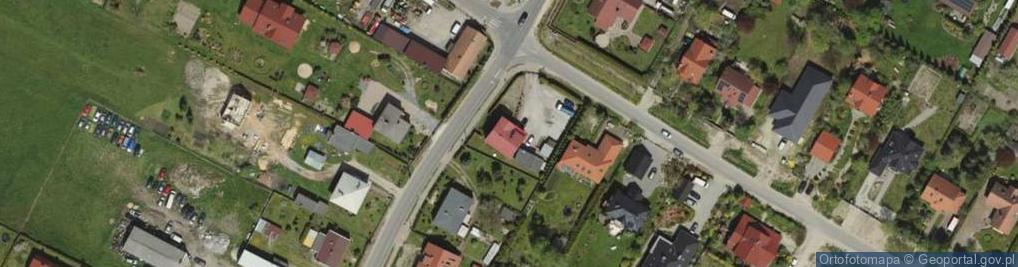 Zdjęcie satelitarne Marcin Słowiński Usługi Transportowe