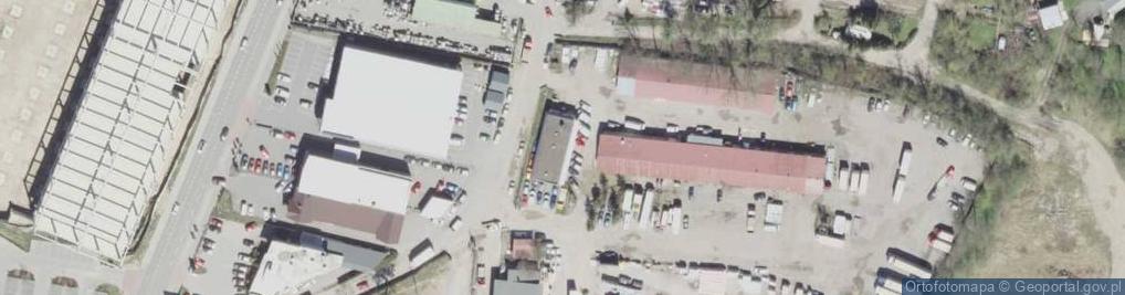 Zdjęcie satelitarne Marcin Stanek Zakład Mechaniki Pojazdowej Tir-Mar