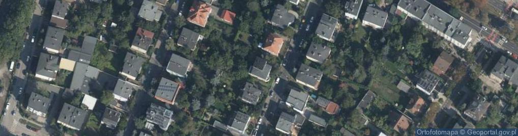 Zdjęcie satelitarne Marek Bałoniak Biuro Projektowo - Inwestycyjne MB Projekt