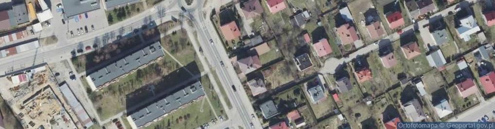 Zdjęcie satelitarne Marek Kruczek Przedsiębiorstwo Handlowo- Remontowo- Produkcyjne Krupet