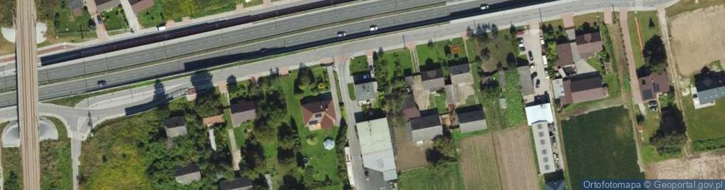 Zdjęcie satelitarne Marek Nosek Przedsiębiorstwo Wielobranżowe Noma