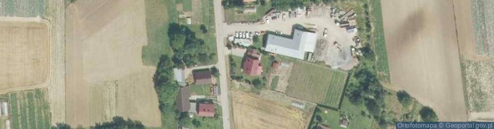 Zdjęcie satelitarne Marek Pabiańczyk Firma Handlowo-Usługowa