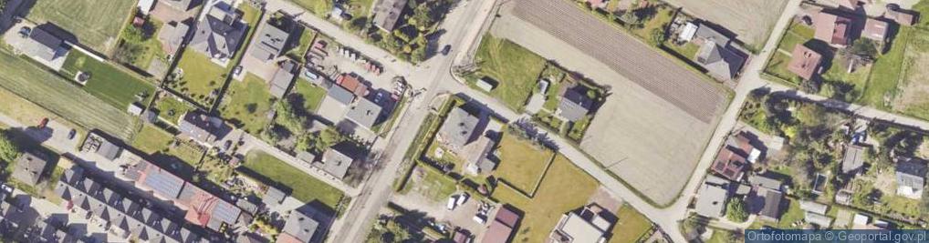 Zdjęcie satelitarne Marek Pyka Skup Surowców Wtórnych Eml Pyka