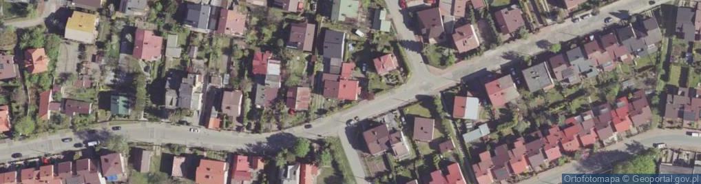 Zdjęcie satelitarne Marek Roziński Przedsiębiorstwo Wielobranżowe Marcyś