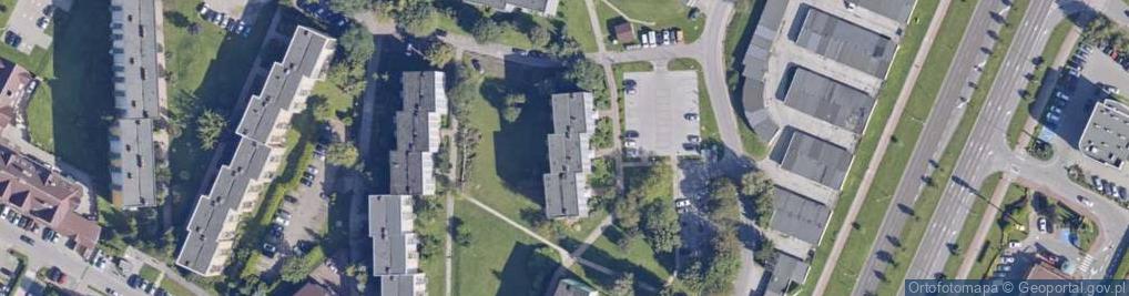 Zdjęcie satelitarne Marek Sęk - Działalność Gospodarcza