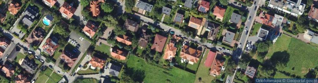 Zdjęcie satelitarne Marek Wcisło Firma Handlowo-Usługowa Krakplast