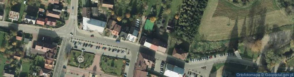 Zdjęcie satelitarne Marek Wójcik 1.Agro Ryglice Przedsiębiorstwo Wielobranżowe 2.Polwikt