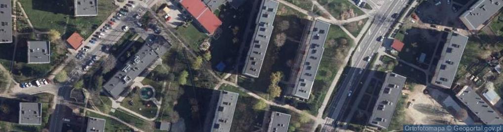 Zdjęcie satelitarne "Marex"-Instalacje Marek Szwec