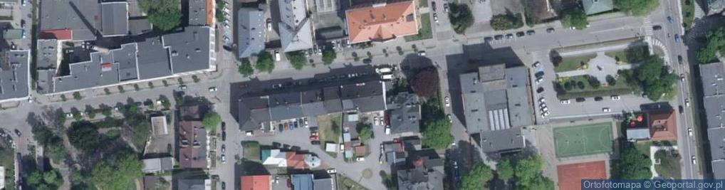 Zdjęcie satelitarne Maria Bielecka Grupowa Praktyka Stomatologiczna