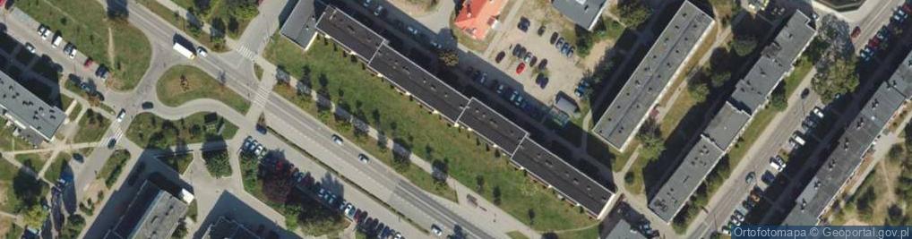 Zdjęcie satelitarne Maria Dłuszczakowska