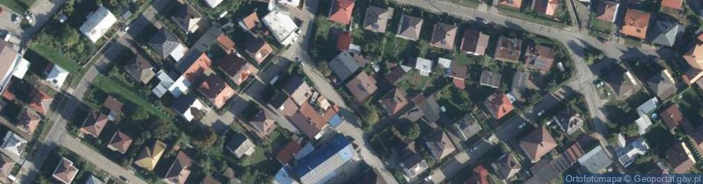 Zdjęcie satelitarne Maria Frączek - Działalność Gospodarcza