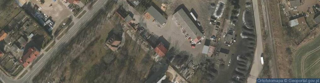 Zdjęcie satelitarne Maria Gajecka Skład Opału i Materiałów Budowlanych- Usługi Transportowo Rozładunkowe Maria Gajecka