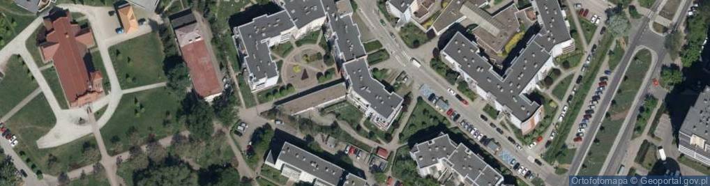 Zdjęcie satelitarne Maria Gąsiorowska Art-Studio