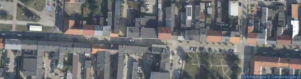 Zdjęcie satelitarne Maria Nawrot Punkt Handlowo-Usługowy Cypisek Skrót: P.H.U.Cypisek