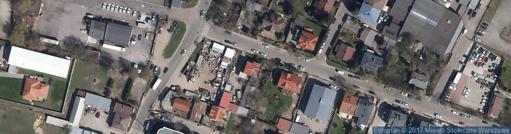 Zdjęcie satelitarne Maria Sędkowska Sitodruk Na Różnych Podłożach