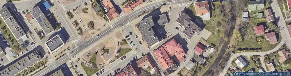 Zdjęcie satelitarne Maria Świniuch