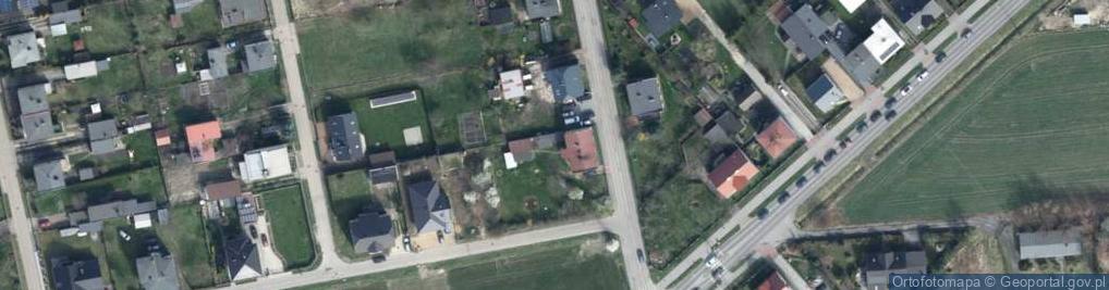 Zdjęcie satelitarne Marian Edward Orłowski Działalność Usługowa Wspomagająca Transport Lądowy