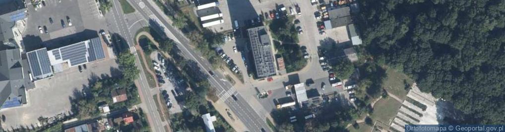 Zdjęcie satelitarne Mariusz Cytryński Alux Systemy Aluminiowe i PCV